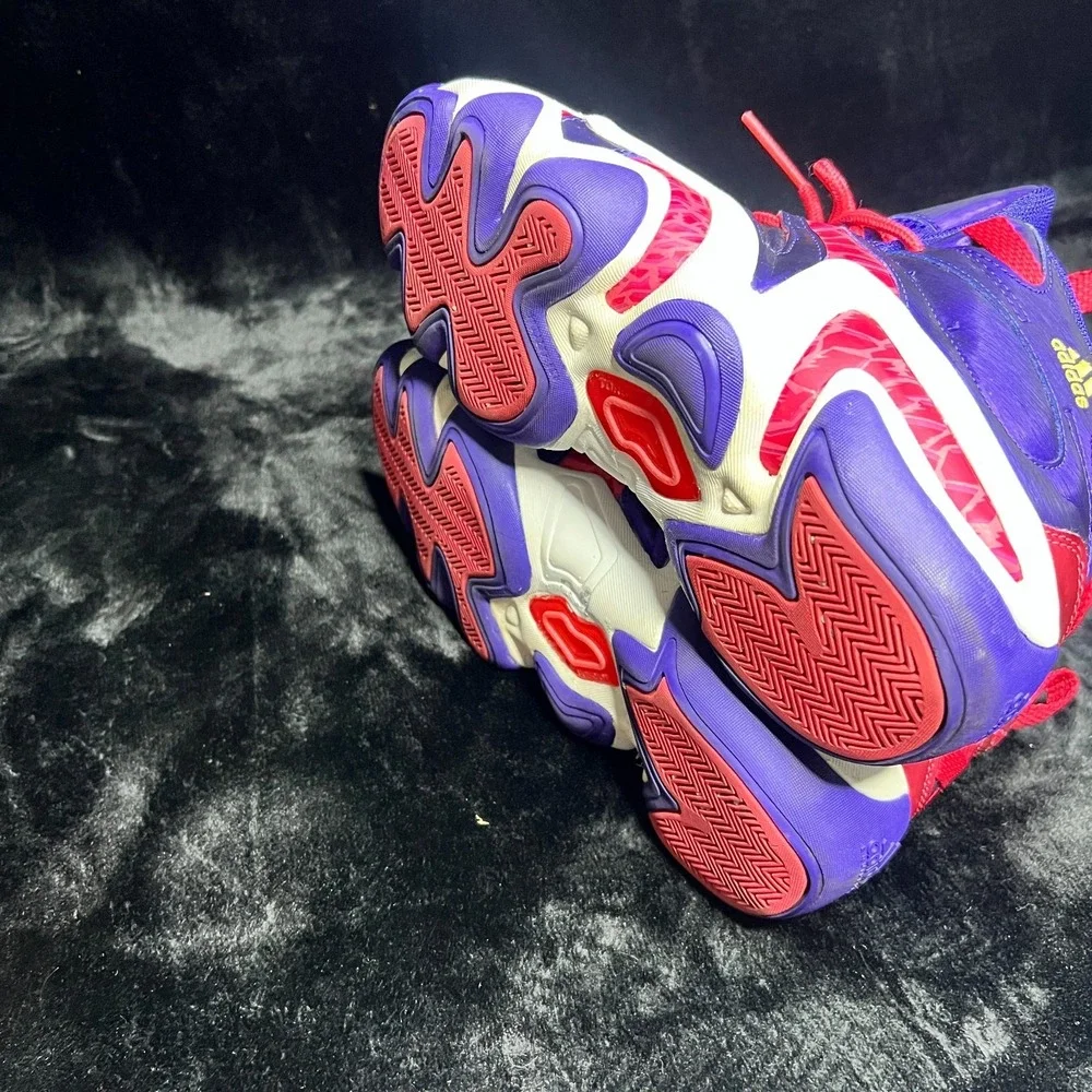 Adidas Crazy‎ 8 G98385 Kids Sneakers 6 Purple Blapur Vivber Basketball Shoes